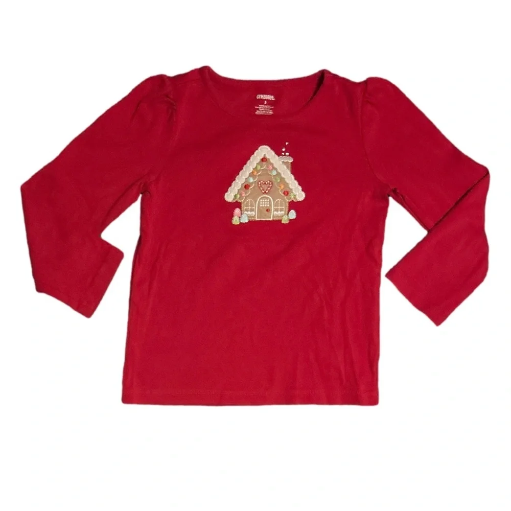 Red Kids Shirts with Festive Designs 5